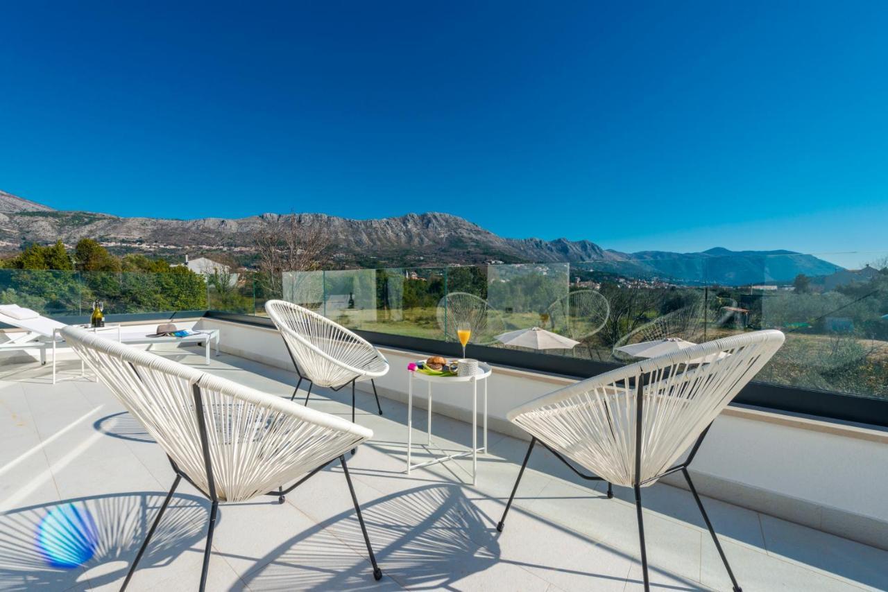 Villa Invigo - Brand New Private Pool Villa Mlini Luaran gambar