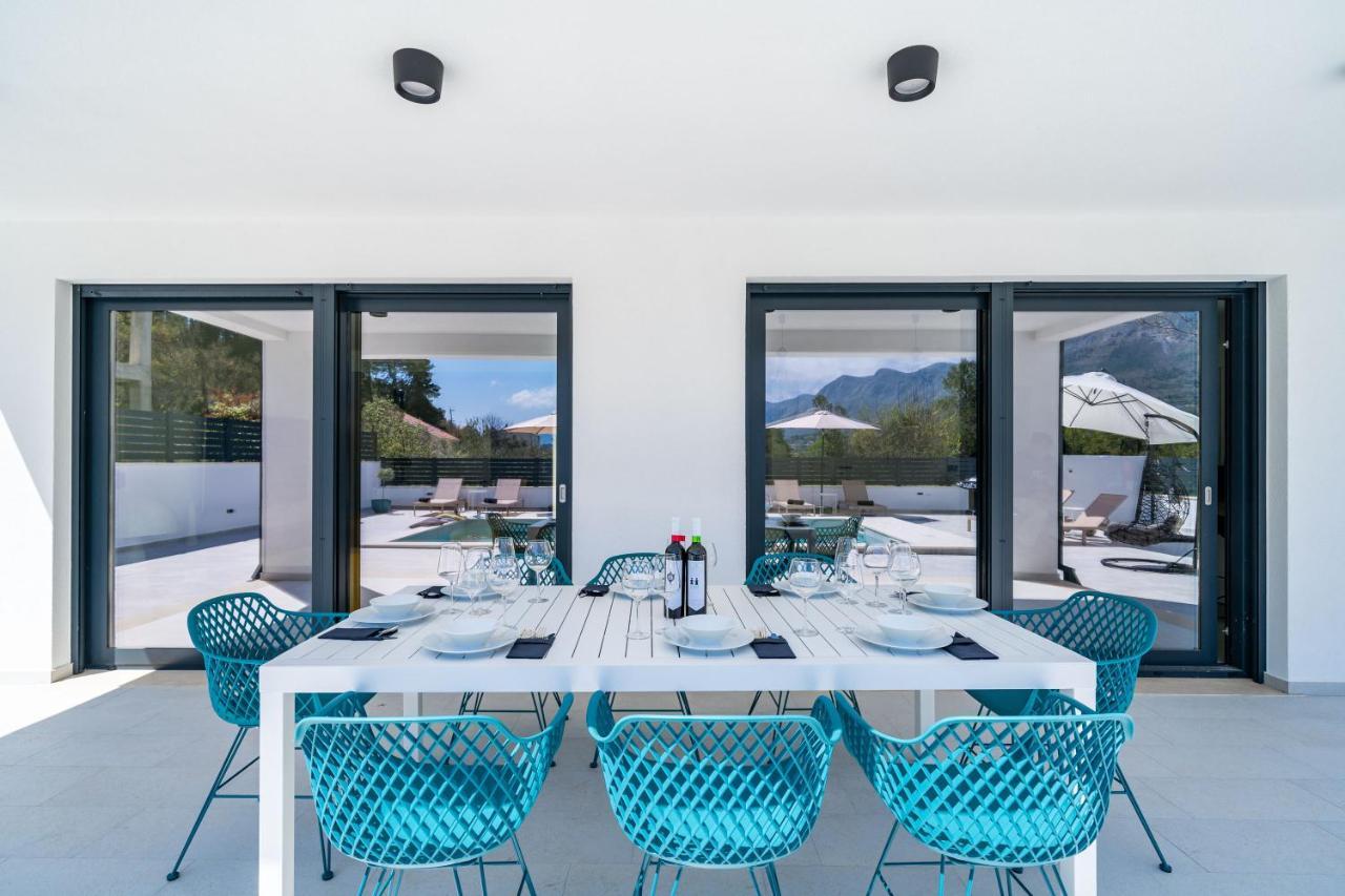 Villa Invigo - Brand New Private Pool Villa Mlini Luaran gambar
